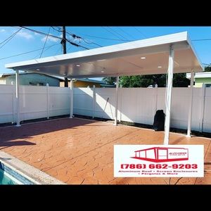 Aluminum roof insulated panel